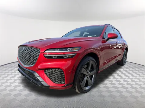 Red 2024 Genesis GV70 3.5T Sport for sale in Newnan, GA