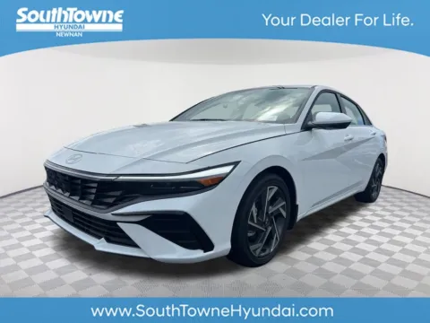 White 2025 Hyundai Elantra SEL Convenience for sale in Newnan, GA