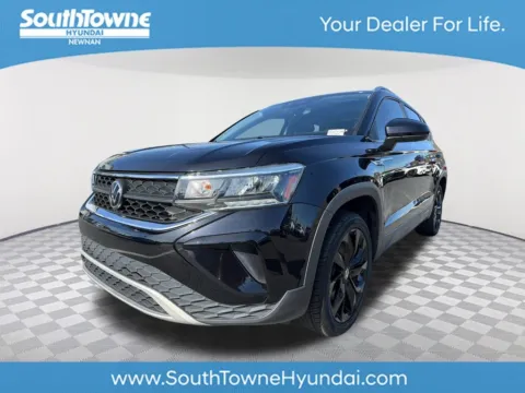 Black 2023 Volkswagen Taos 1.5T SE for sale in Newnan, GA