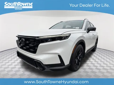 White 2025 Honda CR-V Hybrid Sport-L for sale in Newnan, GA
