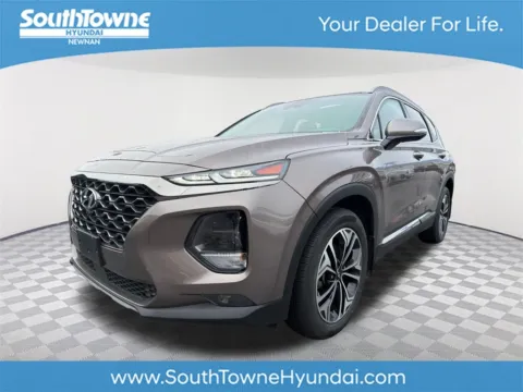 Brown 2020 Hyundai Santa Fe Limited for sale in Newnan, GA