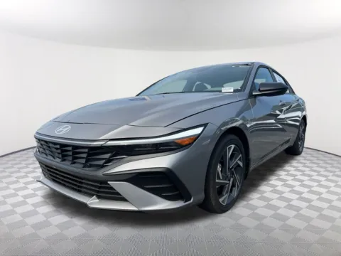 Gray 2025 Hyundai Elantra Hybrid SEL Sport for sale in Newnan, GA