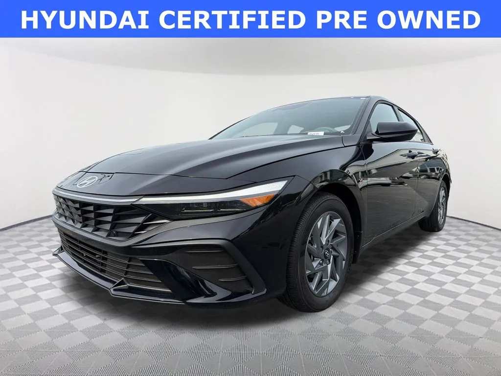 Black 2025 Hyundai Elantra Hybrid Blue for sale in Newnan, GA