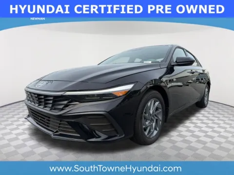Black 2025 Hyundai Elantra Hybrid Blue for sale in Newnan, GA