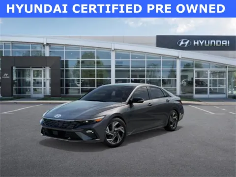 Gray 2025 Hyundai Elantra Hybrid SEL Sport for sale in Newnan, GA