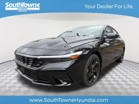 Black 2026 Hyundai Elantra SEL Sport for sale in Newnan, GA