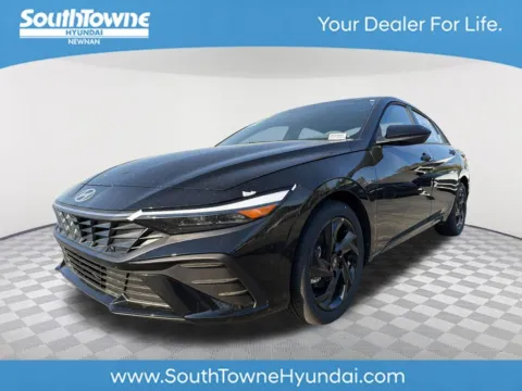 Black 2026 Hyundai Elantra SEL Sport for sale in Newnan, GA