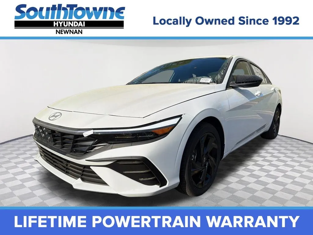 White 2026 Hyundai Elantra SEL Sport for sale in Newnan, GA