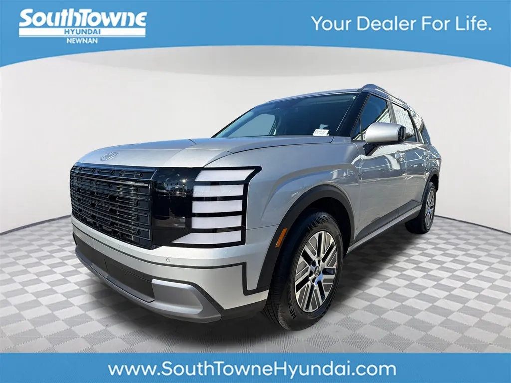 Silver 2026 Hyundai Palisade Hybrid Blue SEL for sale in Newnan, GA