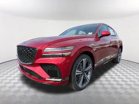 Red 2026 Genesis GV80 Coupe 3.5T e-SC for sale in Newnan, GA