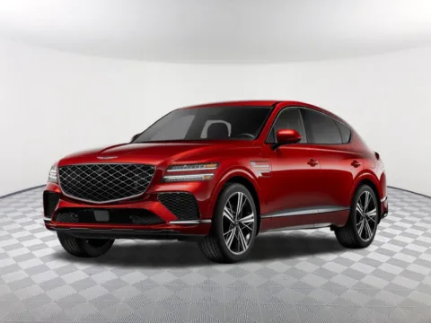 Red 2026 Genesis GV80 Coupe 3.5T e-SC for sale in Newnan, GA