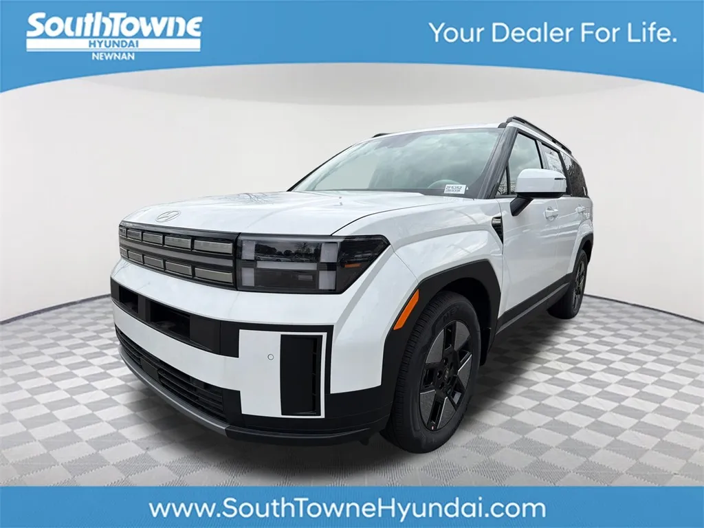 White 2026 Hyundai Santa Fe Hybrid SEL for sale in Newnan, GA