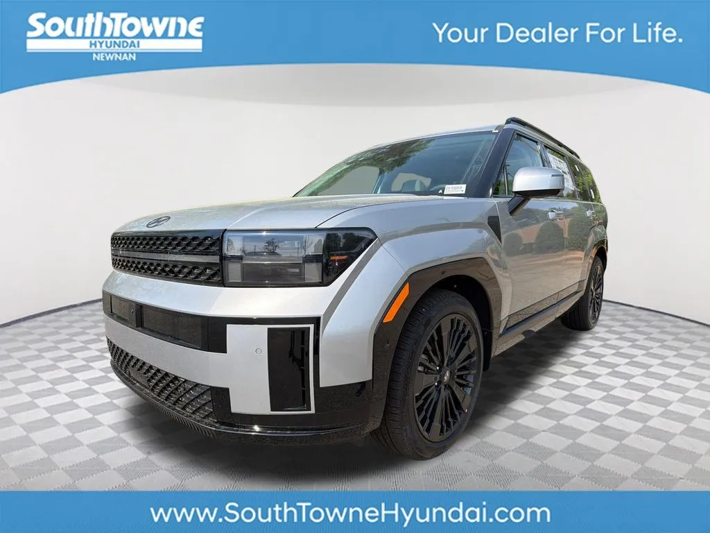 Silver 2026 Hyundai Santa Fe Hybrid Calligraphy for sale in Newnan, GA