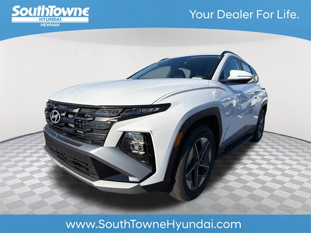 White 2026 Hyundai Tucson SEL Premium for sale in Newnan, GA