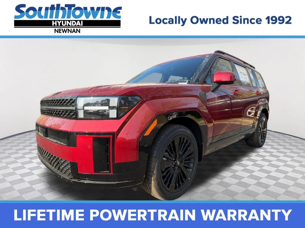 Red 2026 Hyundai Santa Fe Hybrid Calligraphy for sale in Newnan, GA