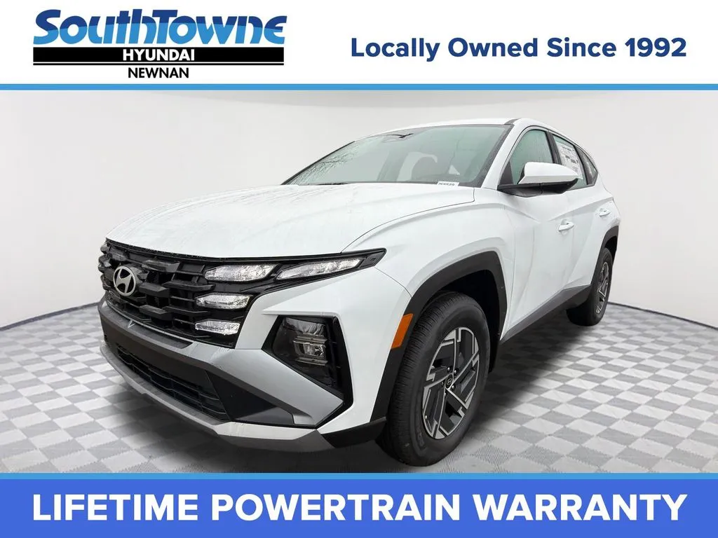 White 2026 Hyundai Tucson Hybrid Blue SE for sale in Newnan, GA