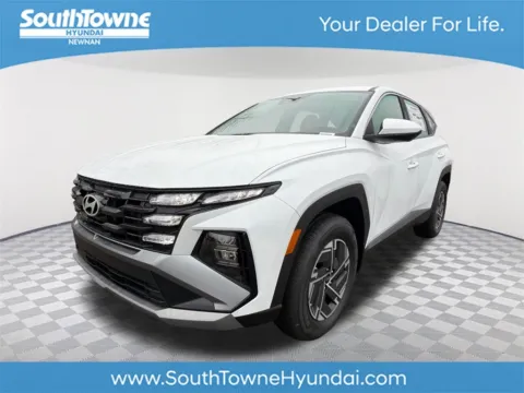 White 2026 Hyundai Tucson Hybrid Blue for sale in Newnan, GA