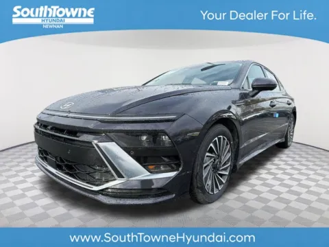 Blue 2026 Hyundai Sonata Hybrid Limited for sale in Newnan, GA