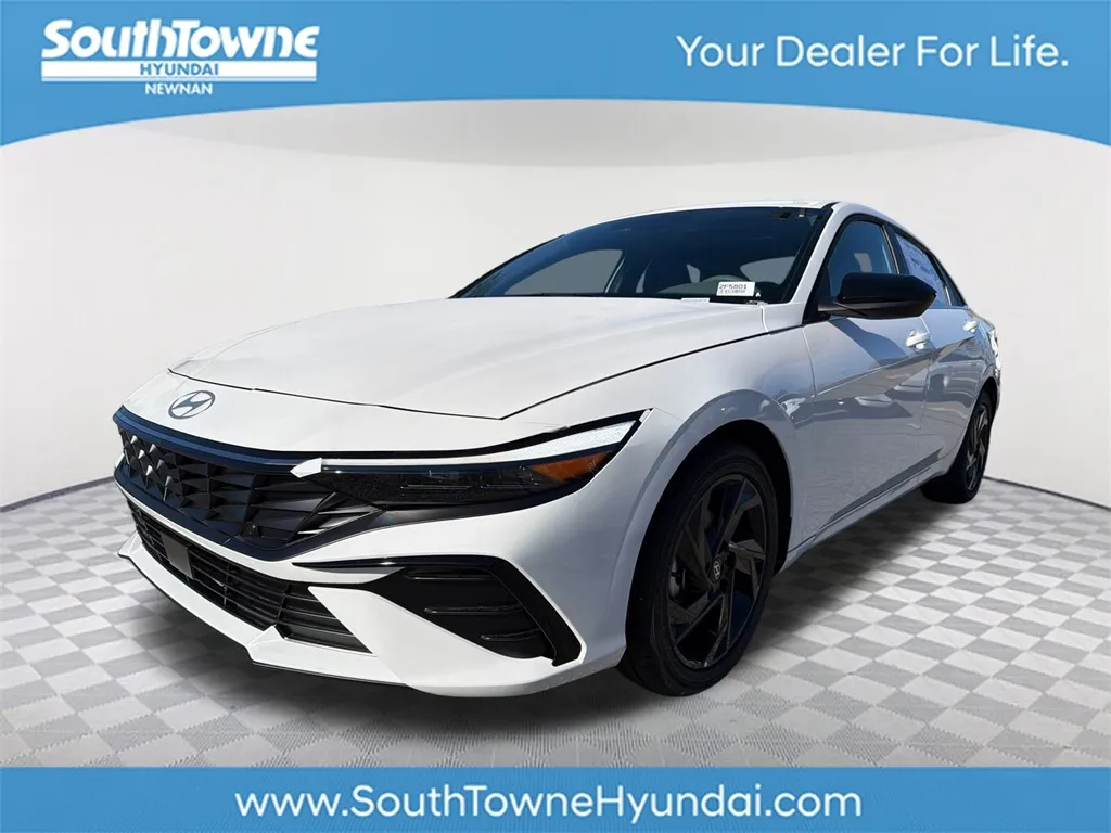 White 2026 Hyundai Elantra SEL Sport for sale in Newnan, GA