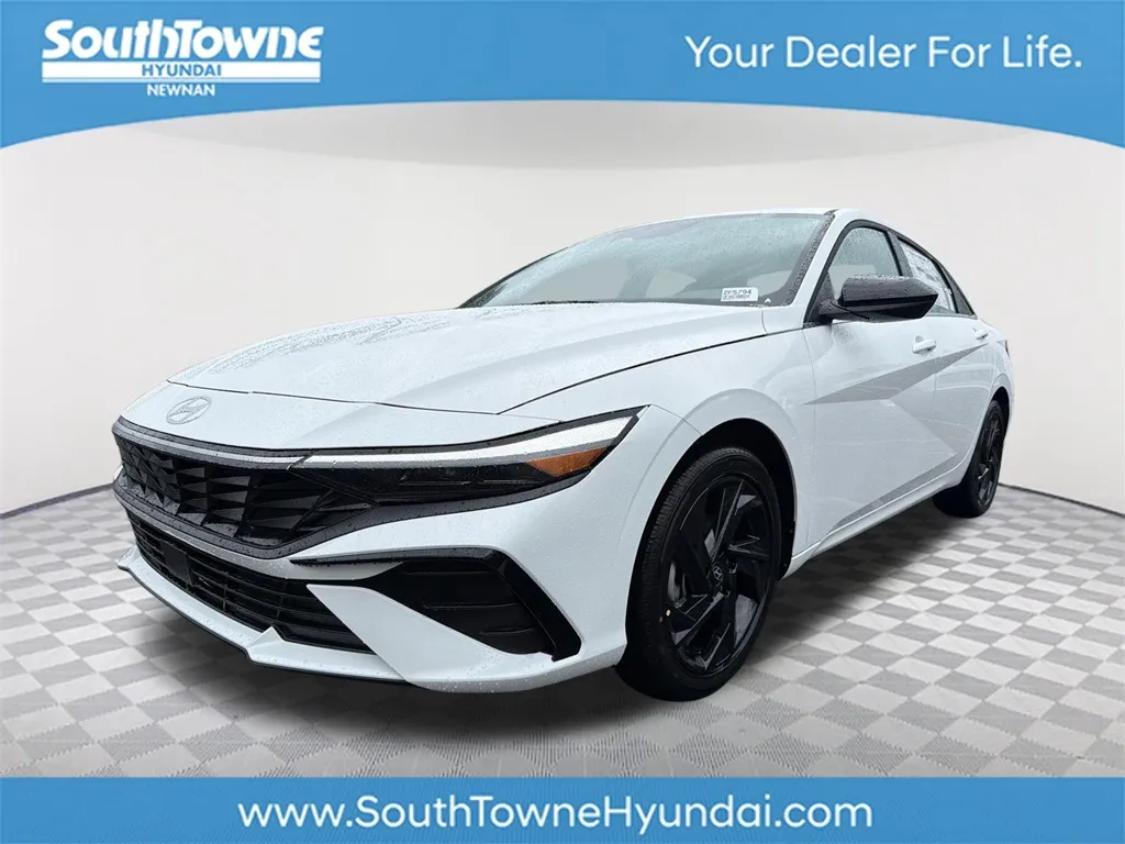 White 2026 Hyundai Elantra SEL Sport for sale in Newnan, GA