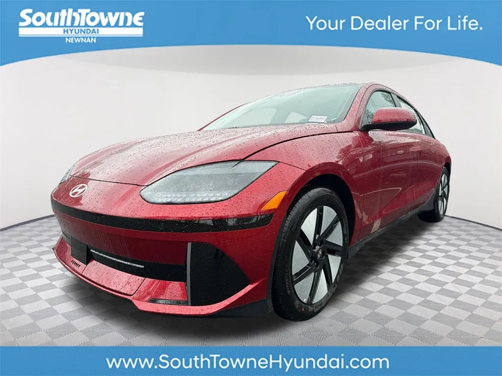 Red 2025 Hyundai IONIQ 6 SE for sale in Newnan, GA