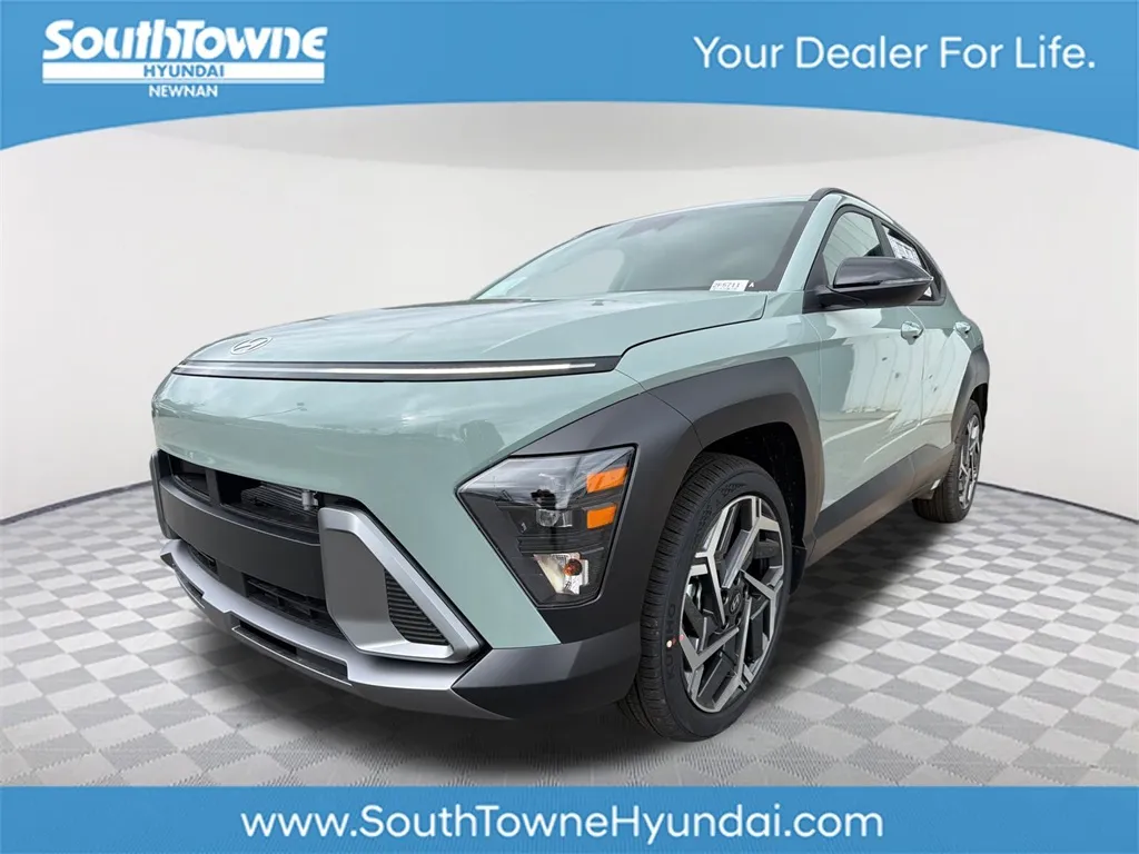 Green 2026 Hyundai Kona SEL Premium for sale in Newnan, GA