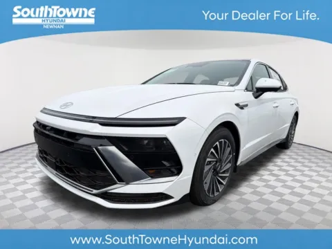 White 2026 Hyundai Sonata Hybrid Limited for sale in Newnan, GA