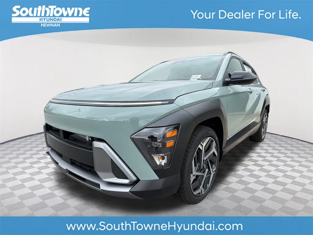 Green 2026 Hyundai Kona SEL Premium for sale in Newnan, GA