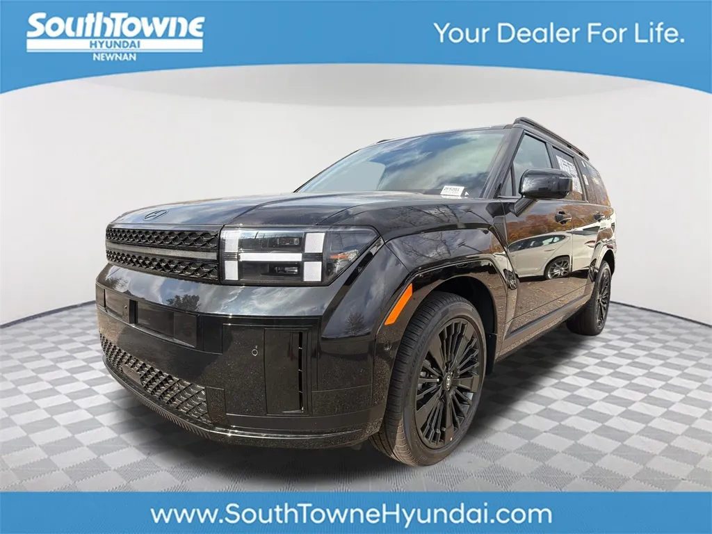 Black 2026 Hyundai Santa Fe Hybrid Calligraphy for sale in Newnan, GA