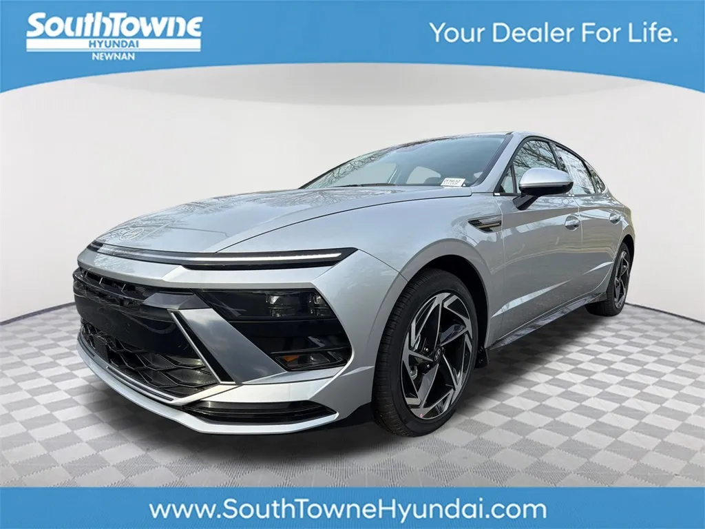 Silver 2026 Hyundai Sonata SEL Sport for sale in Newnan, GA