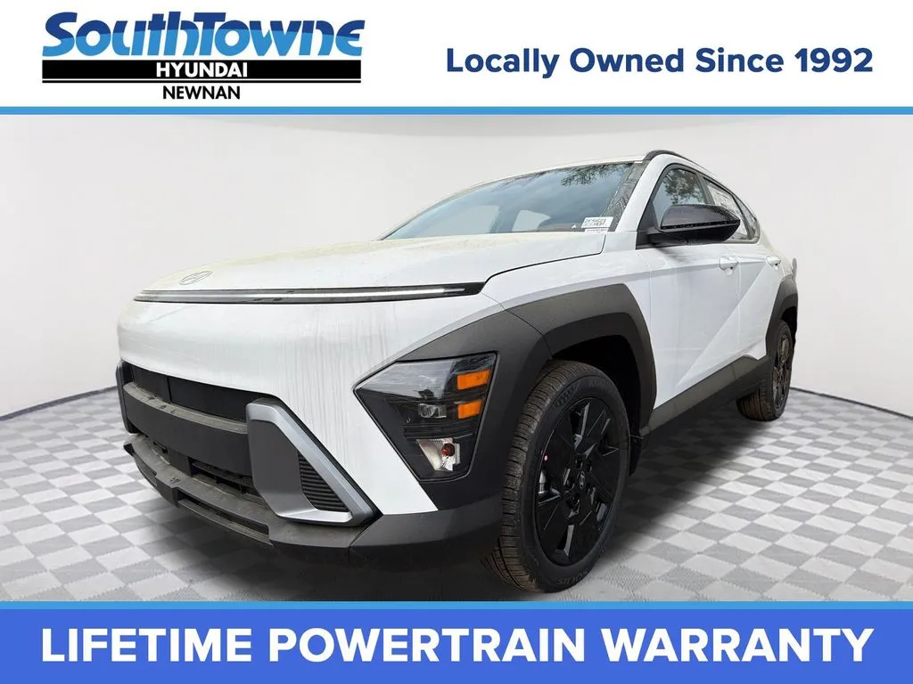 White 2026 Hyundai Kona SEL Sport for sale in Newnan, GA