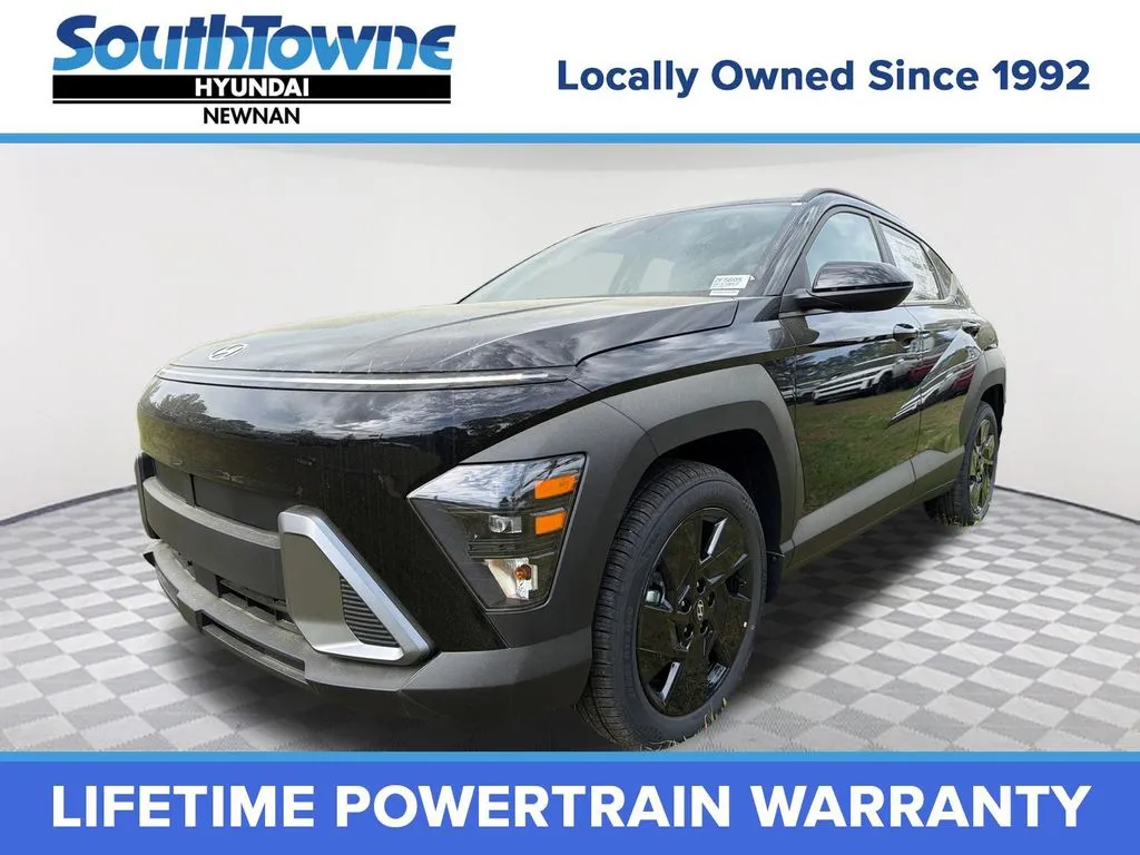 Black 2026 Hyundai Kona SEL Sport for sale in Newnan, GA