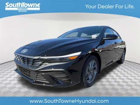 Black 2026 Hyundai Elantra Hybrid Blue for sale in Newnan, GA