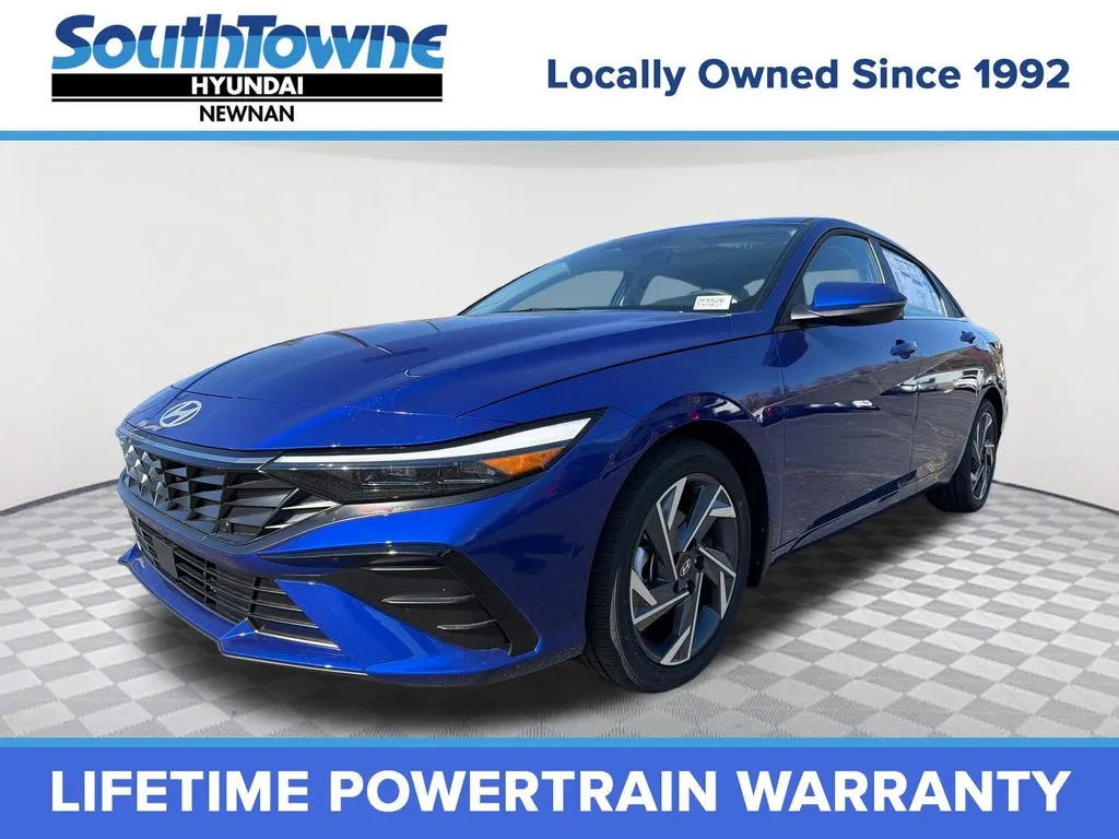 Blue 2026 Hyundai Elantra Limited for sale in Newnan, GA