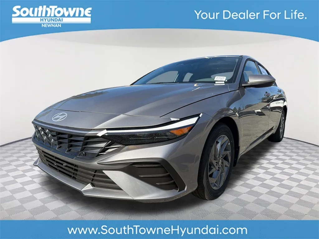 Gray 2026 Hyundai Elantra Hybrid Blue for sale in Newnan, GA