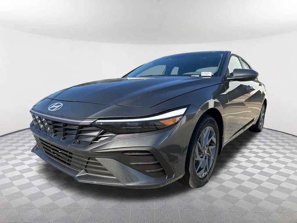 Gray 2026 Hyundai Elantra Hybrid Blue for sale in Newnan, GA