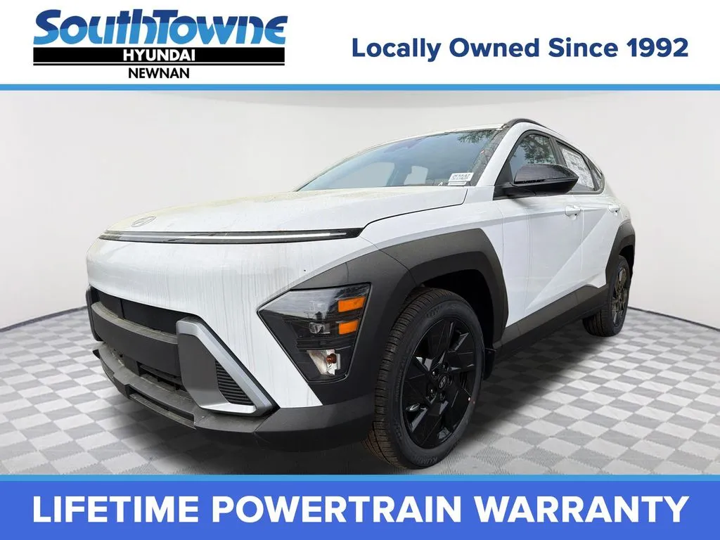 White 2026 Hyundai Kona SEL Sport for sale in Newnan, GA