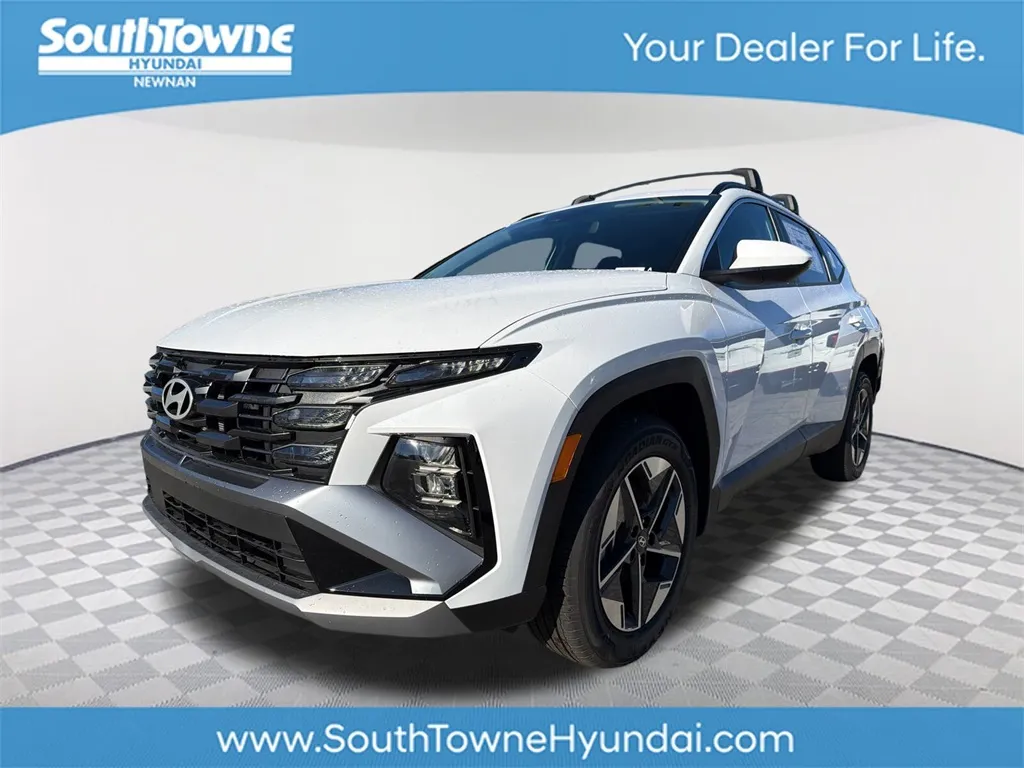 White 2026 Hyundai Tucson Hybrid SEL for sale in Newnan, GA