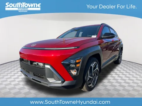 Red 2026 Hyundai Kona SEL Premium for sale in Newnan, GA