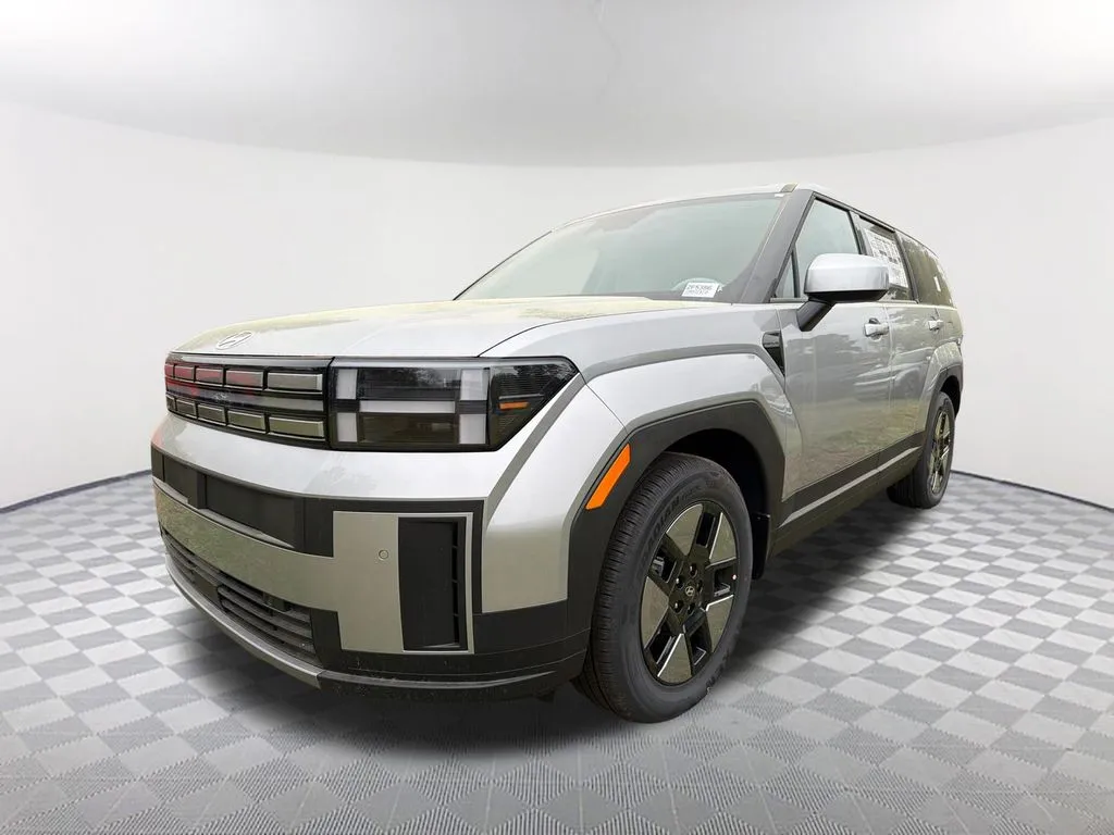 Silver 2026 Hyundai Santa Fe Hybrid SE for sale in Newnan, GA