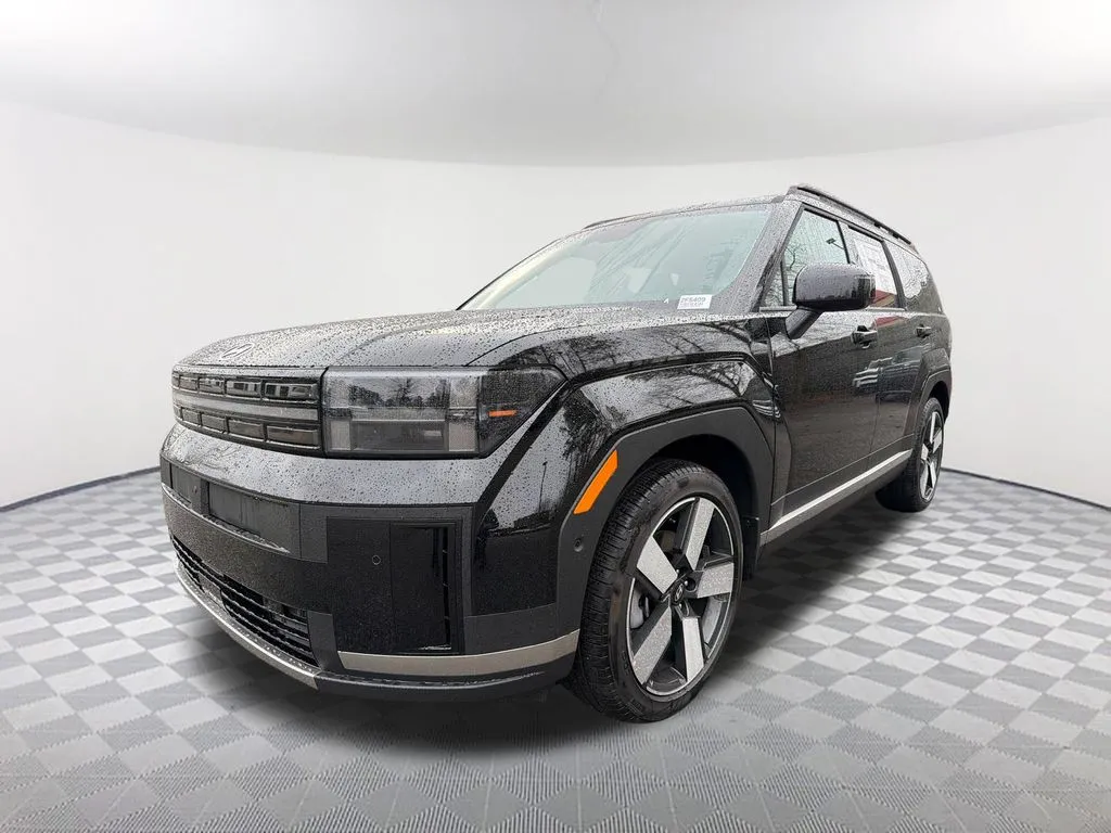 Black 2026 Hyundai Santa Fe Hybrid Limited for sale in Newnan, GA