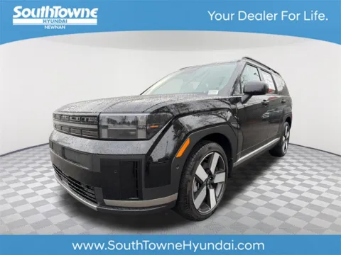 Black 2026 Hyundai Santa Fe Hybrid Limited for sale in Newnan, GA