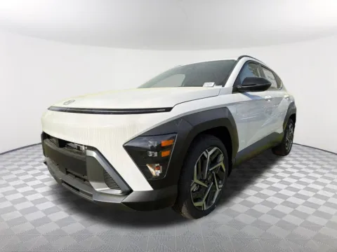 White 2026 Hyundai Kona SEL Premium for sale in Newnan, GA
