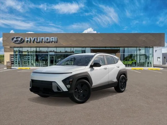 White 2026 Hyundai Kona SEL Premium for sale in Newnan, GA