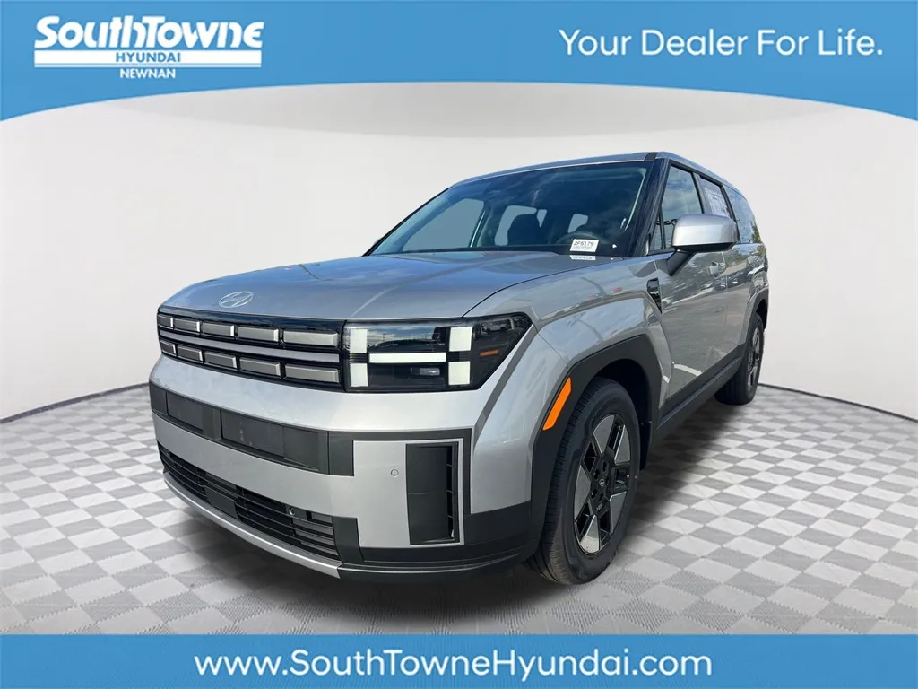 Silver 2026 Hyundai Santa Fe Hybrid SE for sale in Newnan, GA