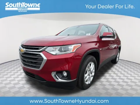 Red 2019 Chevrolet Traverse LT for sale in Newnan, GA