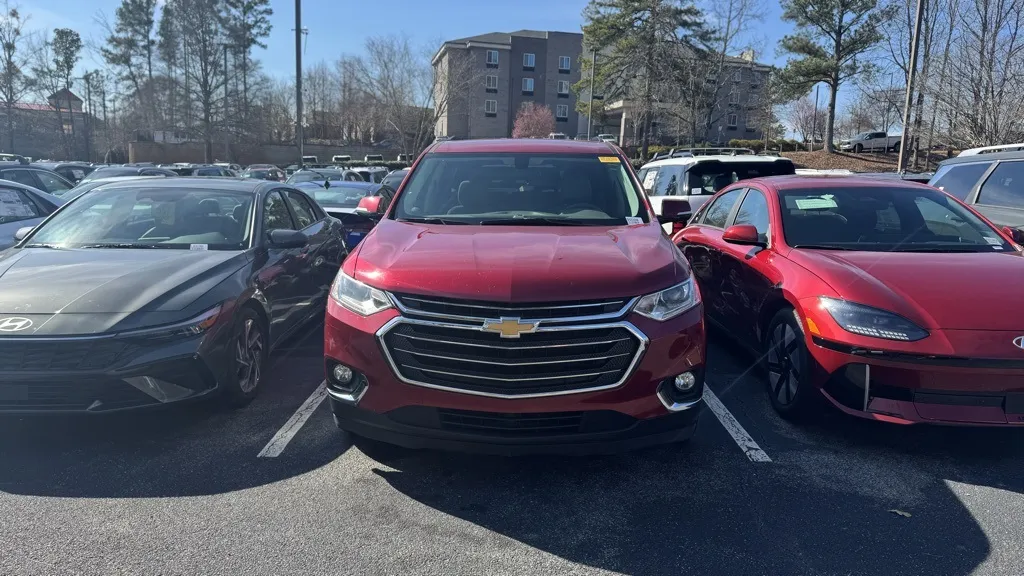 Red 2019 Chevrolet Traverse LT for sale in Newnan, GA