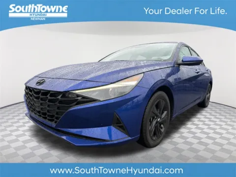 Blue 2023 Hyundai Elantra SEL for sale in Newnan, GA