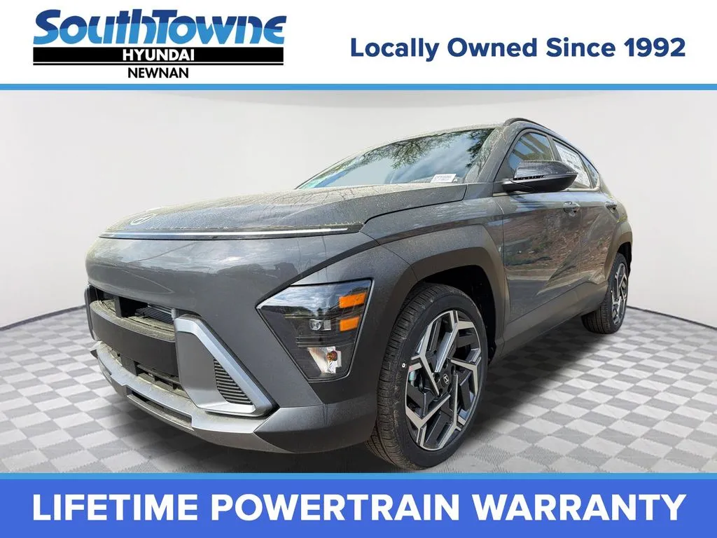 Gray 2026 Hyundai Kona SEL Premium for sale in Newnan, GA