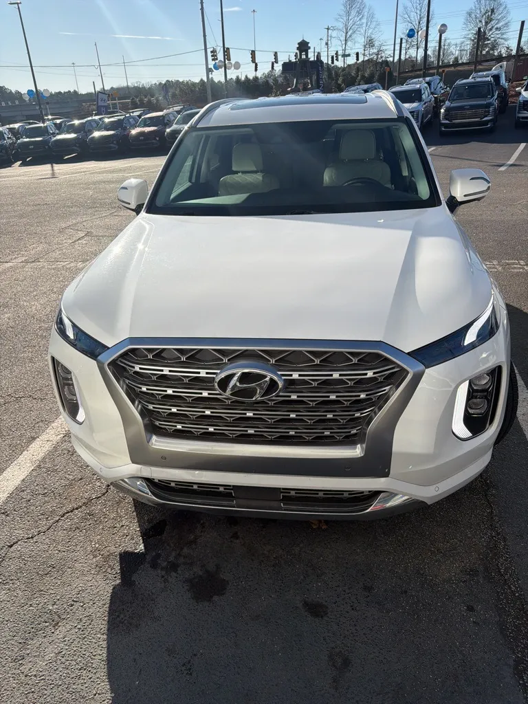 White 2020 Hyundai Palisade Limited for sale in Newnan, GA